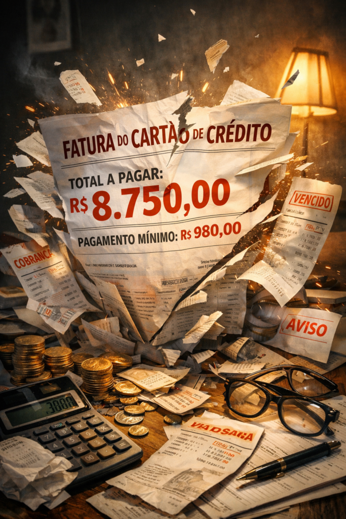 Dinheiro do jeito que a vida realmente é.Pois,quando a vida não cabe na fatura e o problema não é falta de esforço