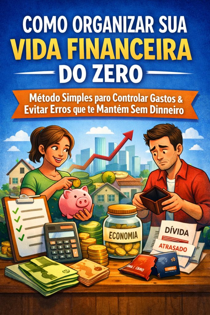 Como organizar a vida financeira de maneira confortavél