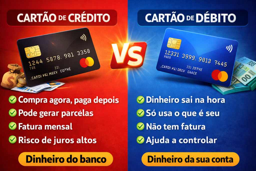 Cartão de crédito -vilão ou aliado da vida financeira