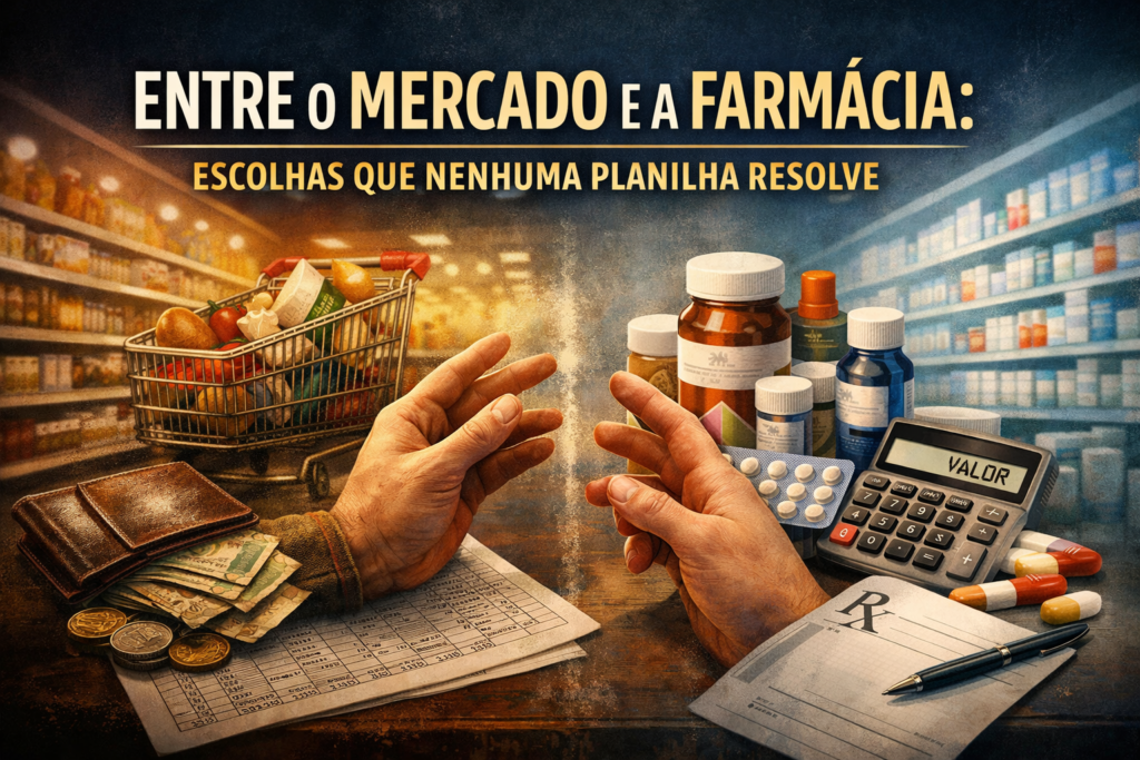 O que escolher nesta hoira? mercado ou farmácia?