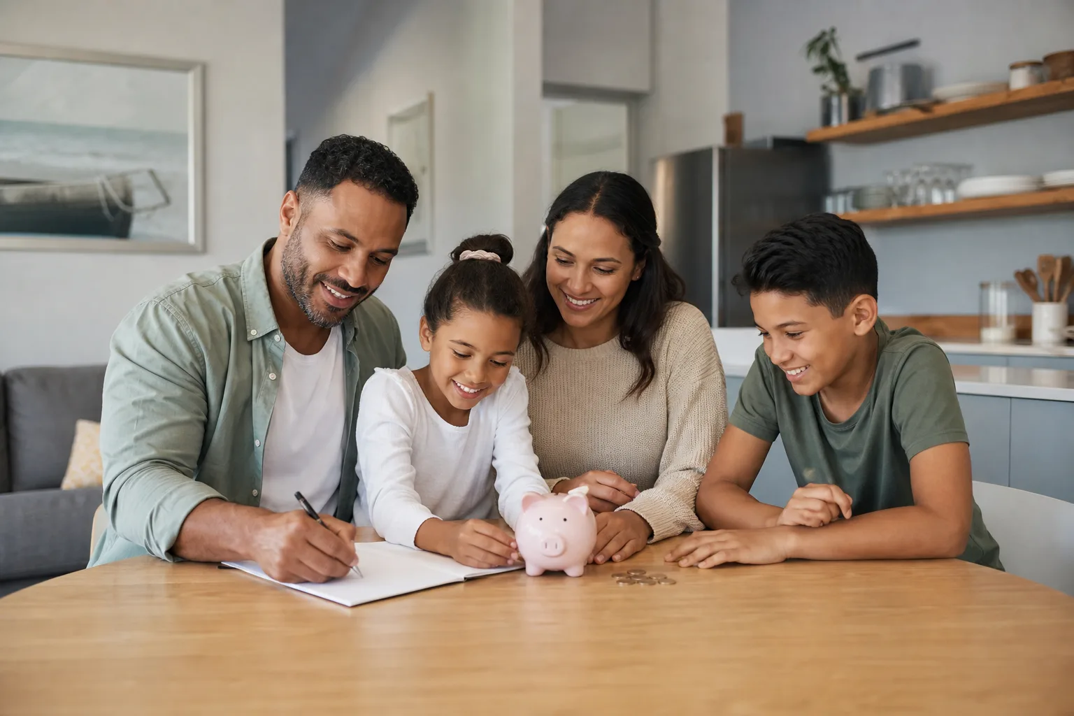 Educação Financeira em Família - imagem ilustrativa do artigo Educação Financeira: O Que É e Por Que Ela é Essencial